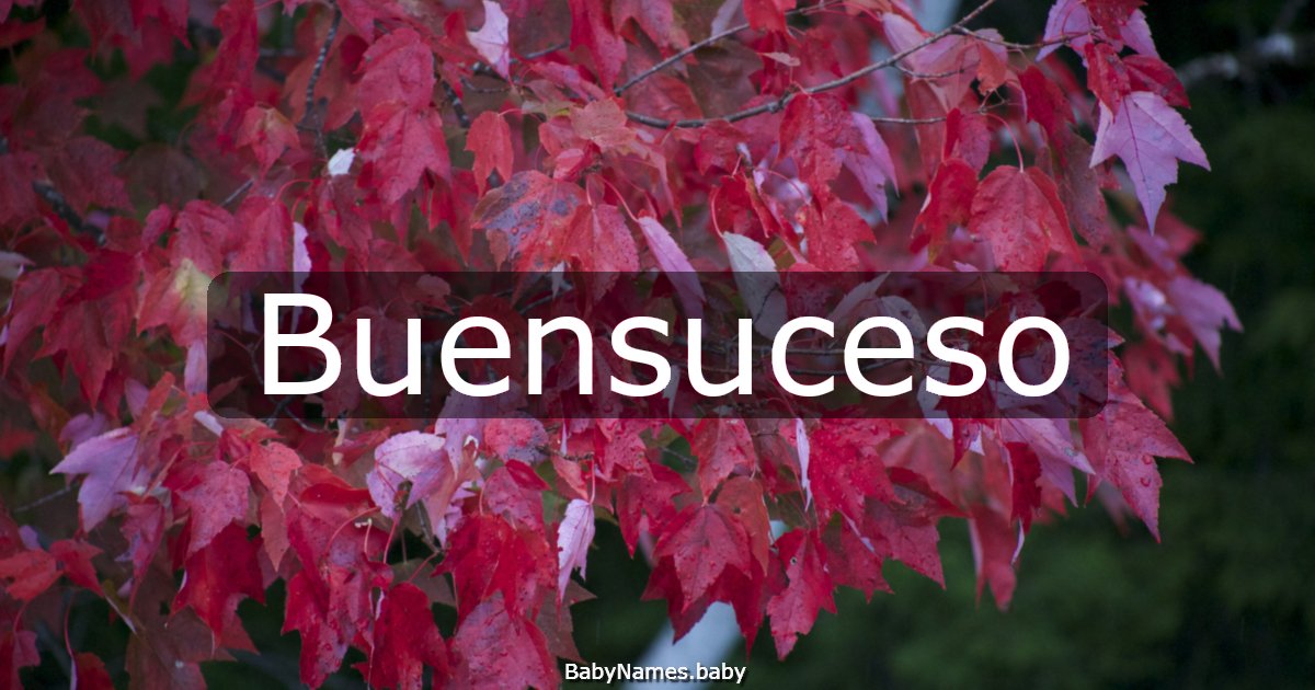 Buensuceso