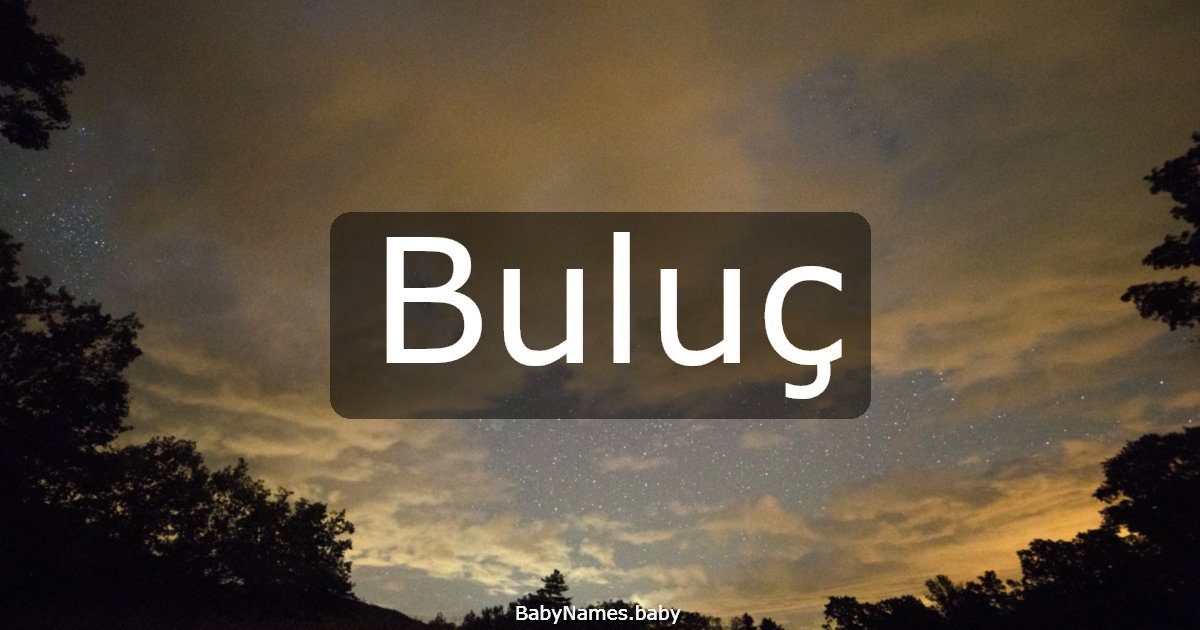 Buluç