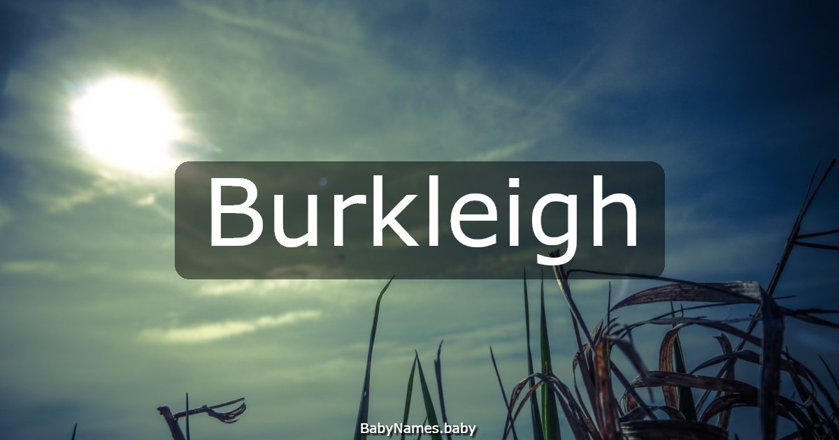 Burkleigh