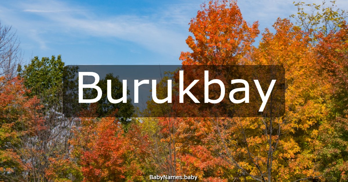 Burukbay