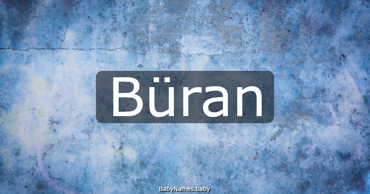 Büran