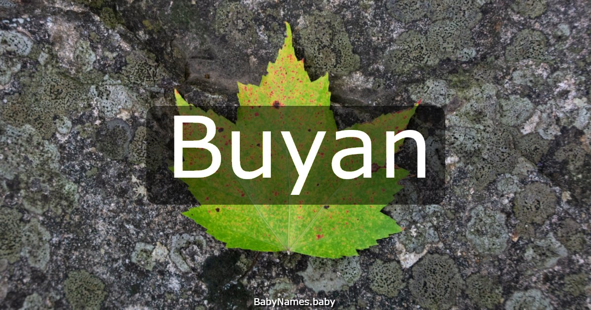 Buyan