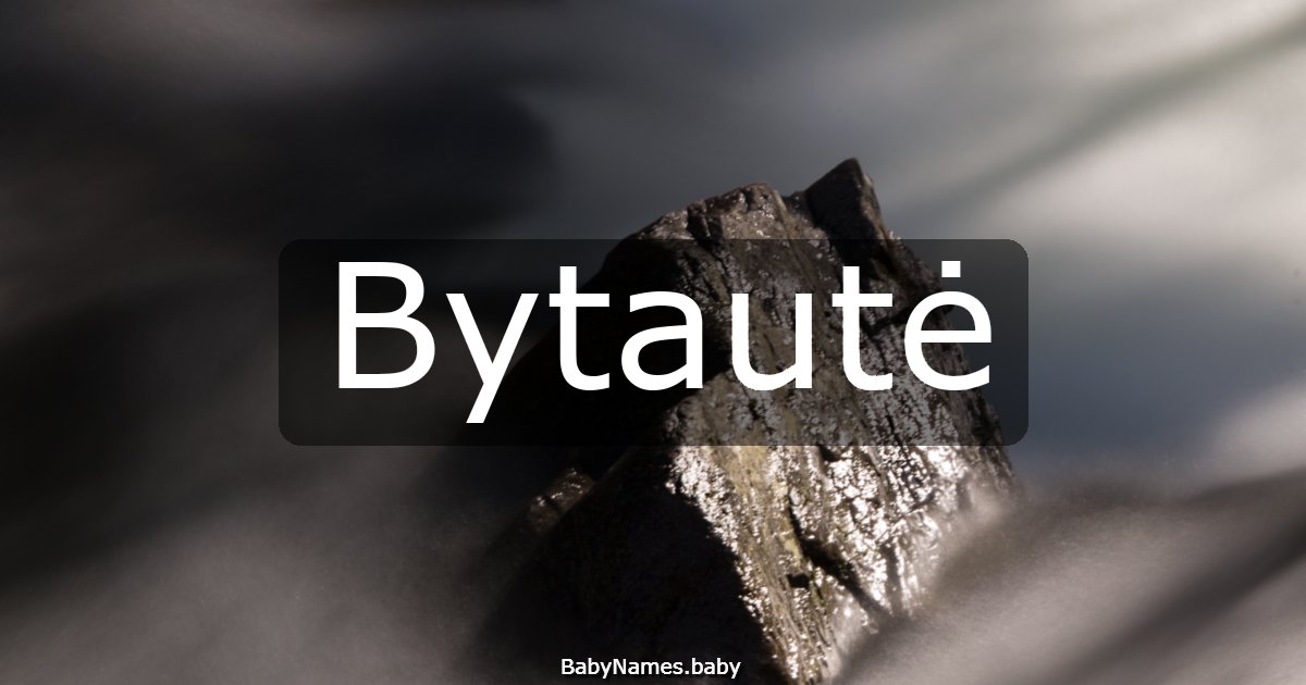 Bytautė