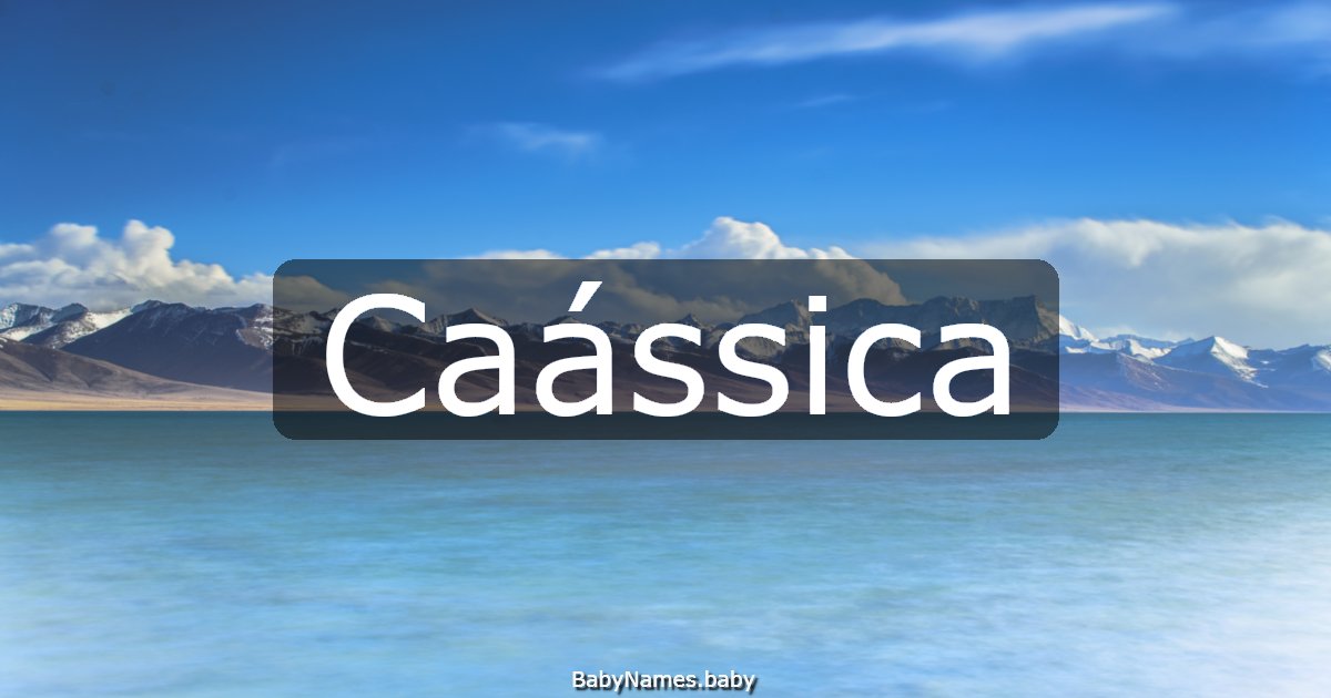 Caássica