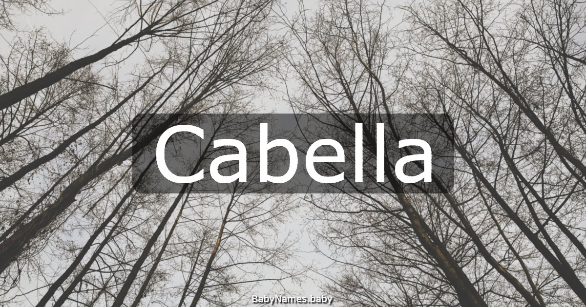 Cabella