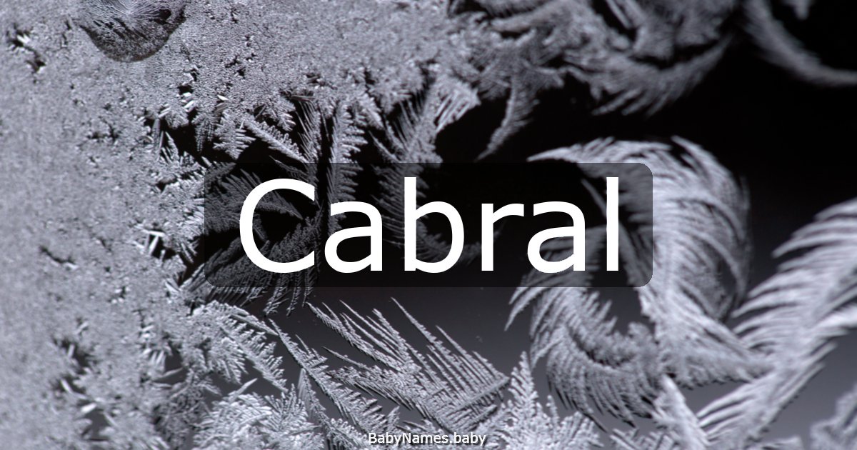 Cabral