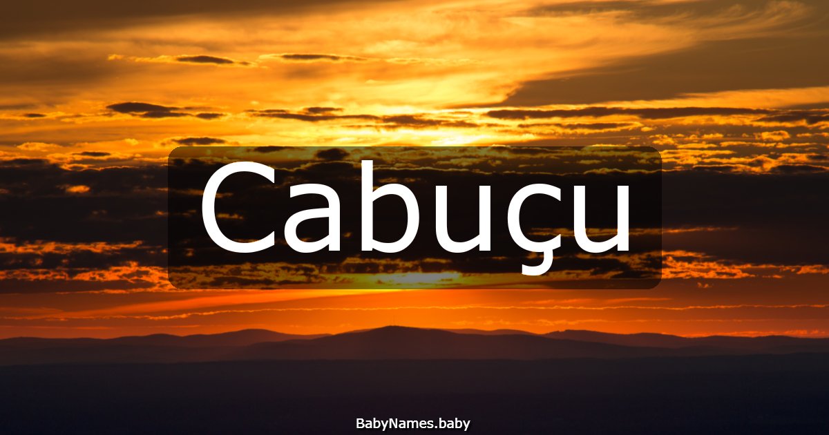 Cabuçu
