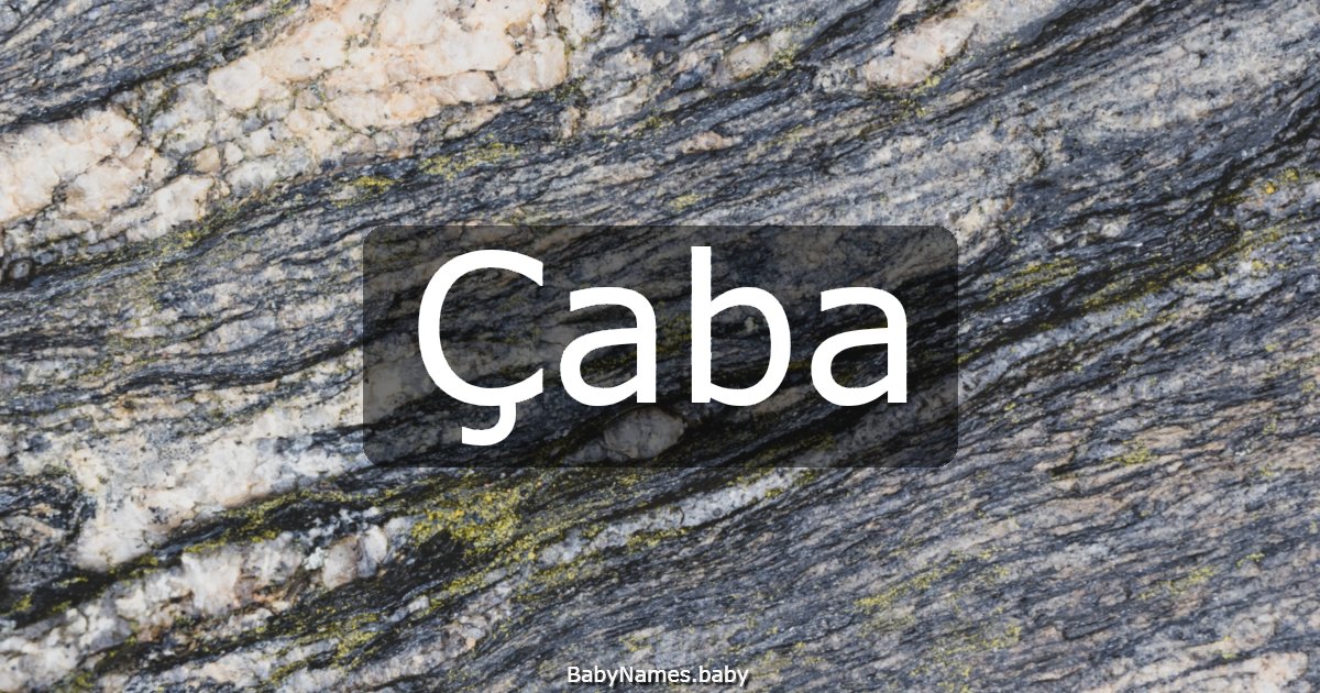 Çaba