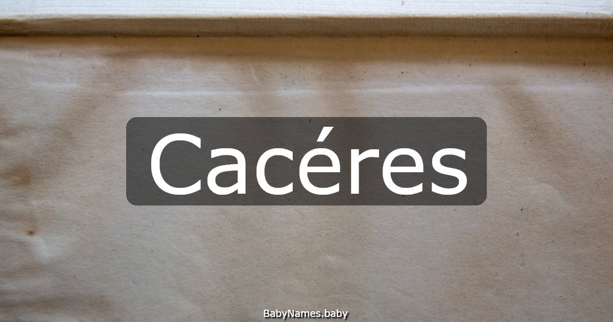 Cacéres