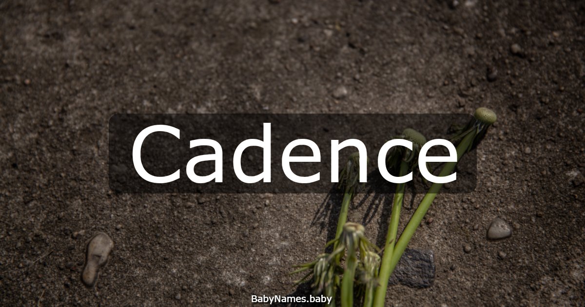 Cadence