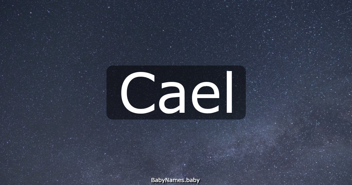 Cael