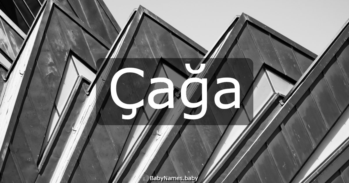 Çağa