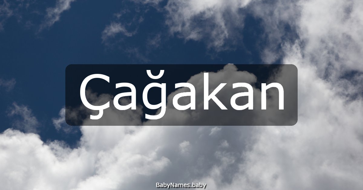 Çağakan