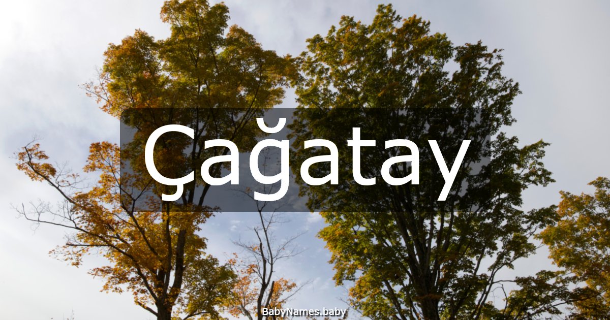 Çağatay