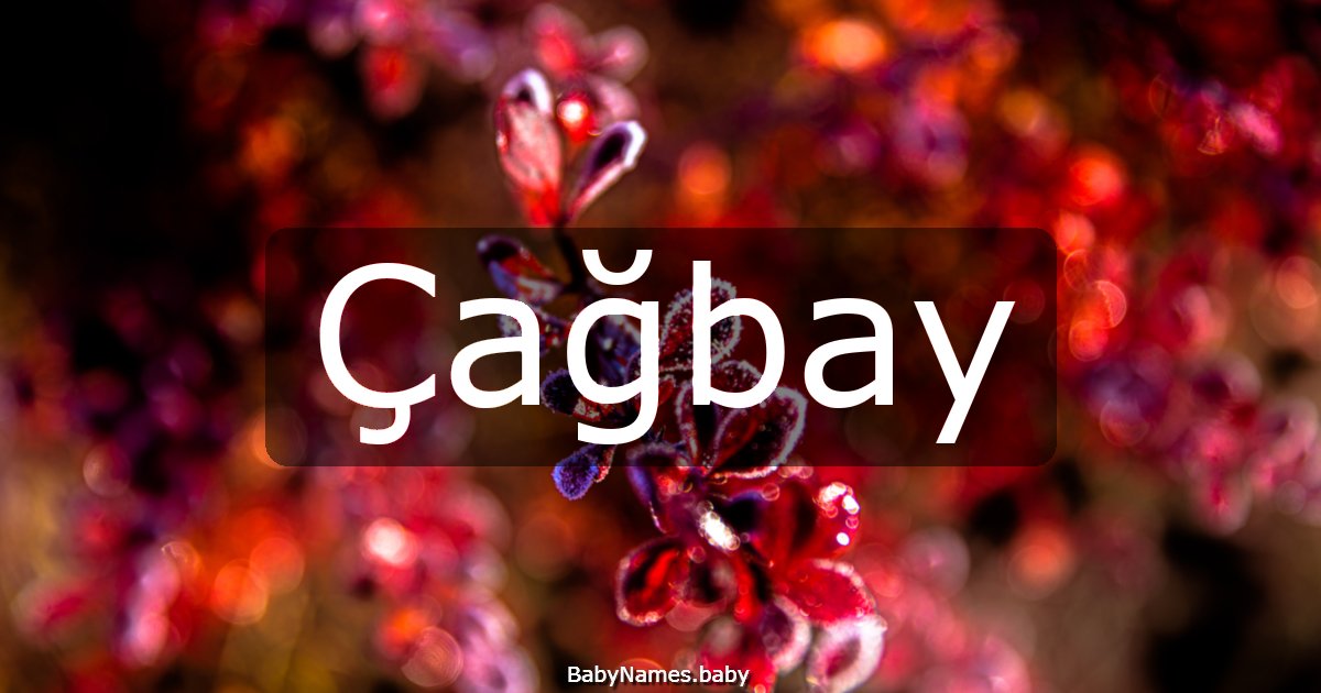 Çağbay