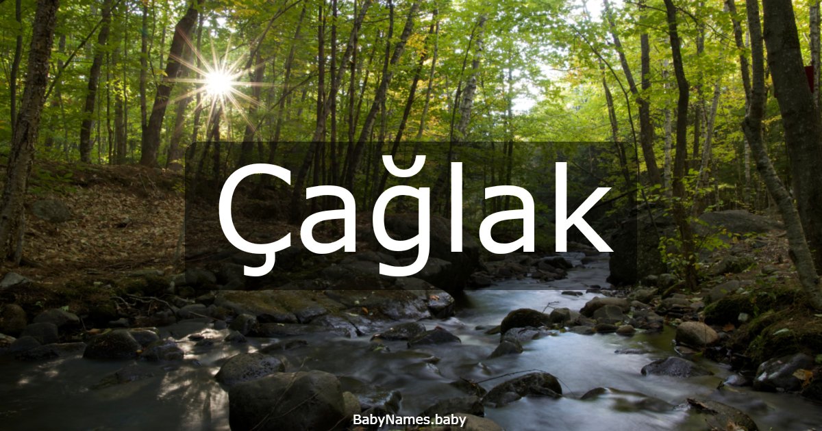 Çağlak