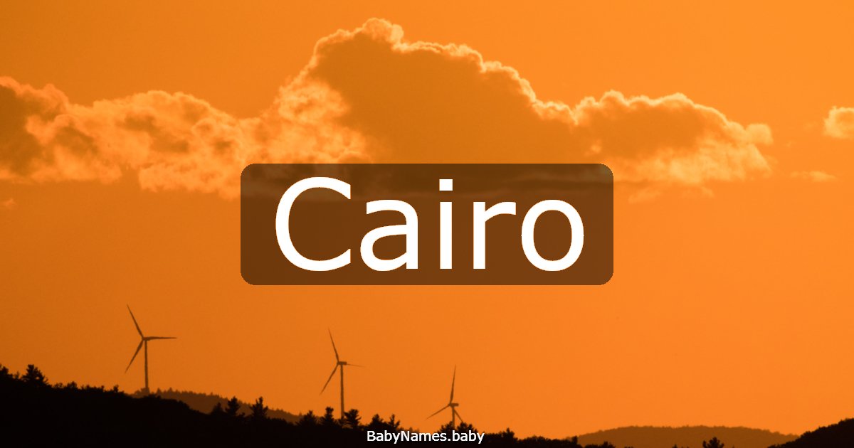 Cairo
