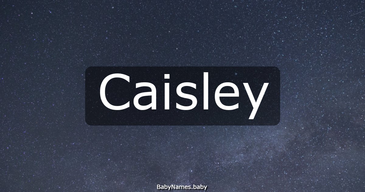Caisley