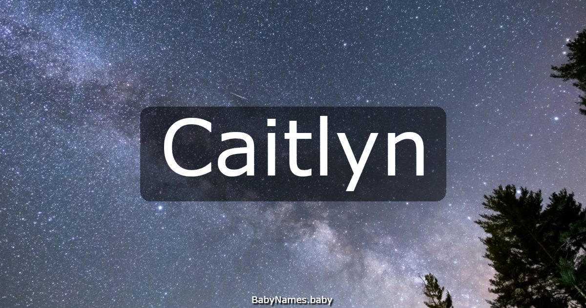 Caitlyn