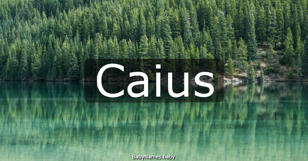 Caius