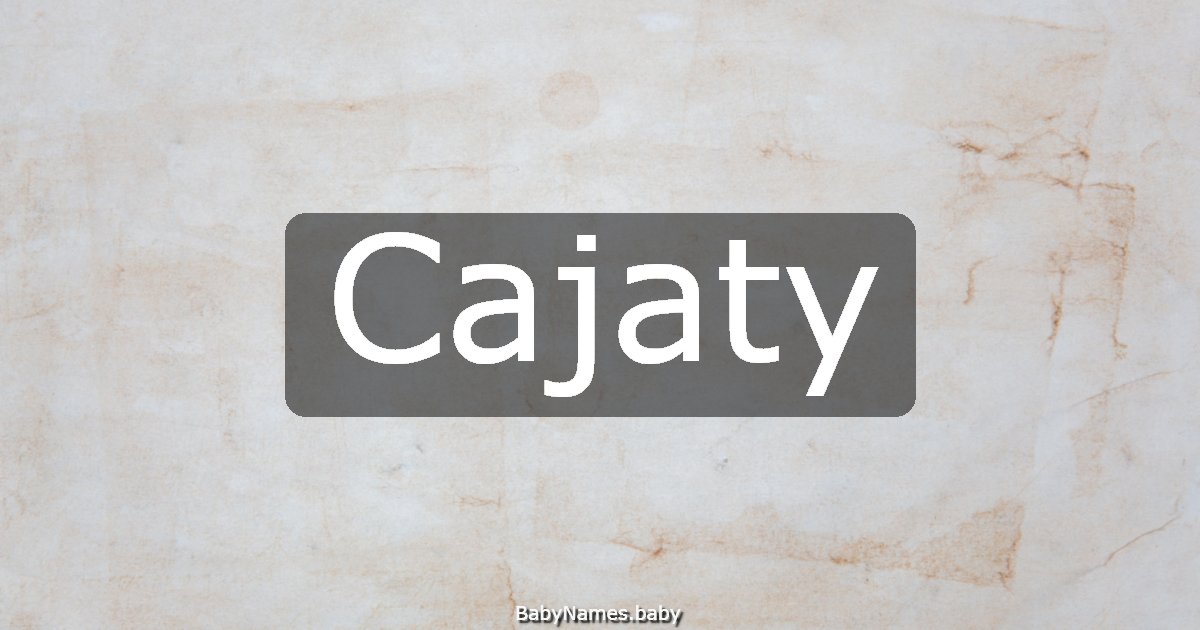 Cajaty