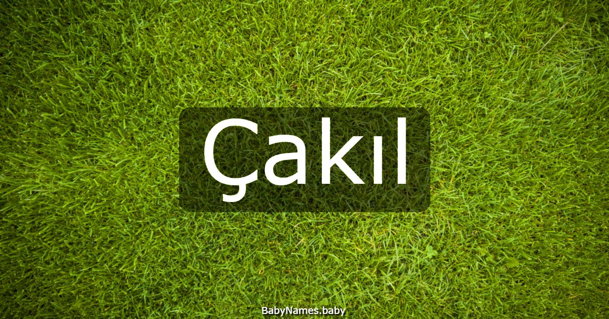 Çakıl