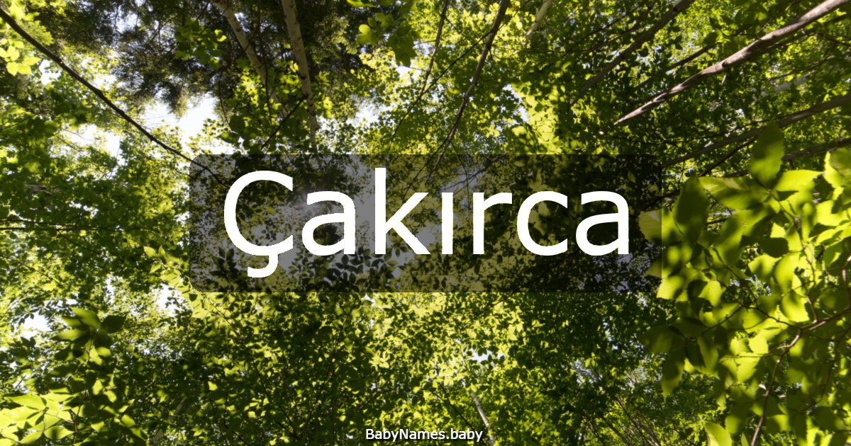 Çakırca