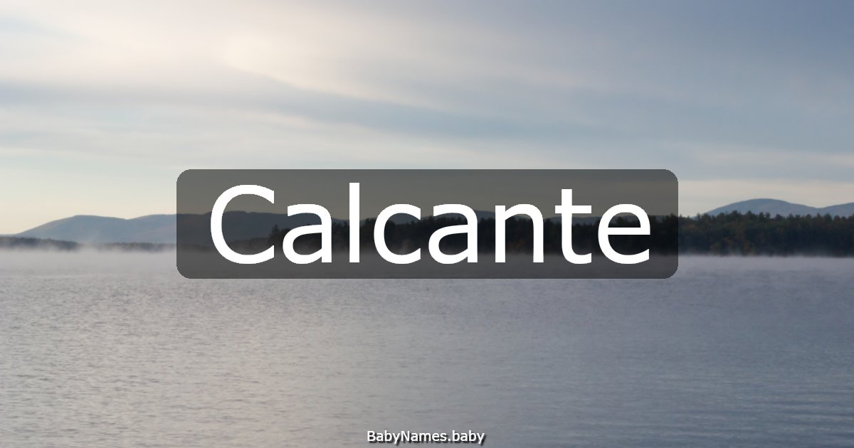 Calcante