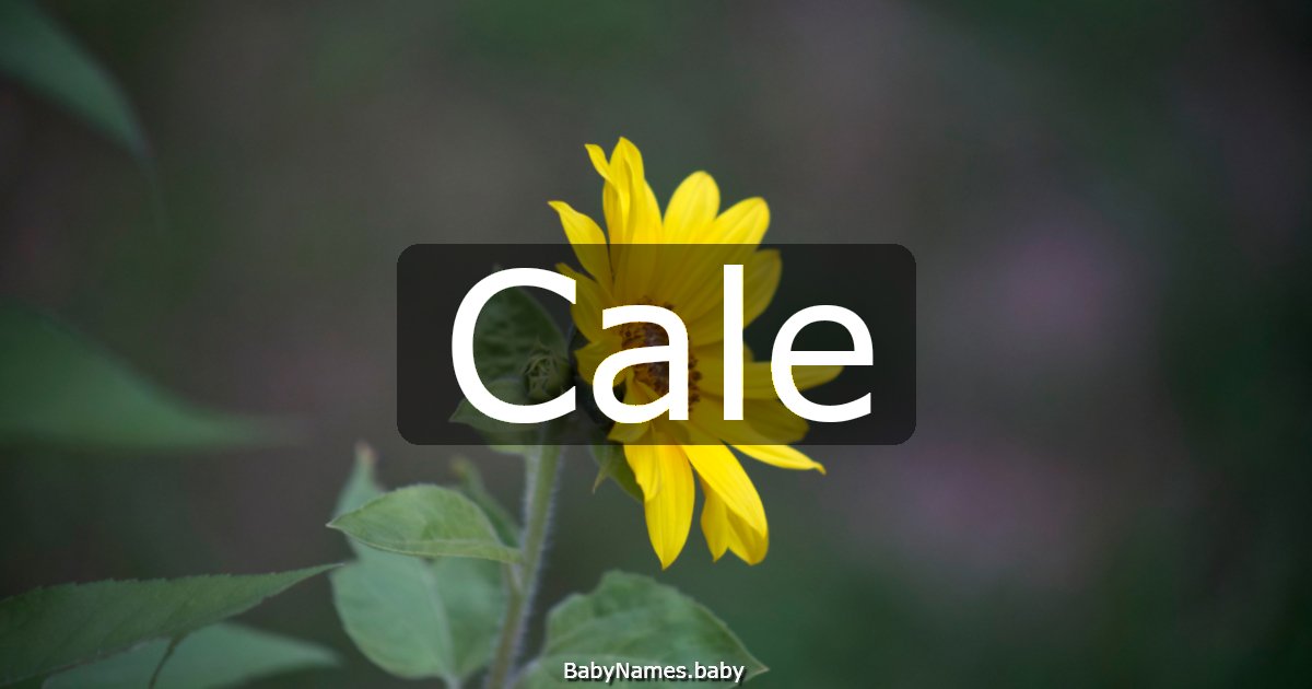 Cale
