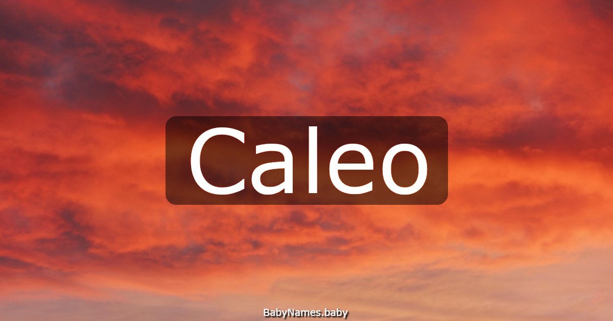 Caleo