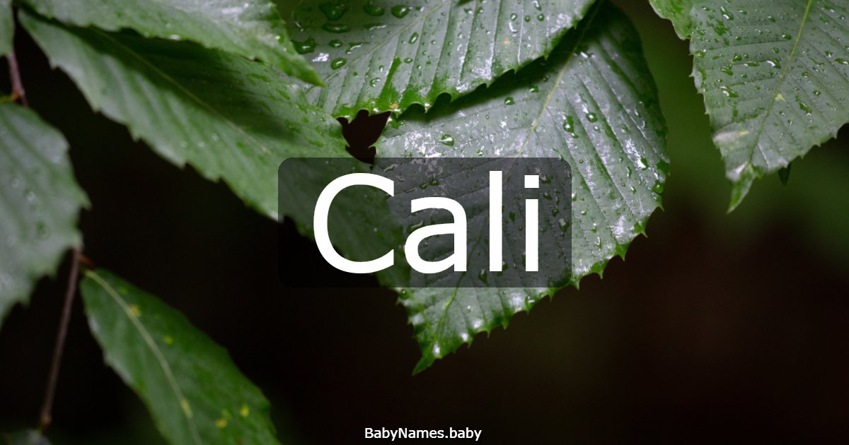 Cali