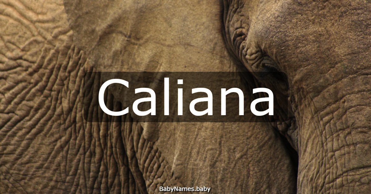 Caliana
