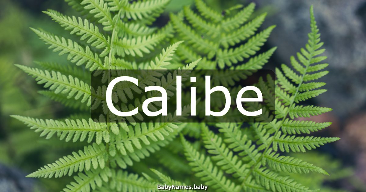 Calibe