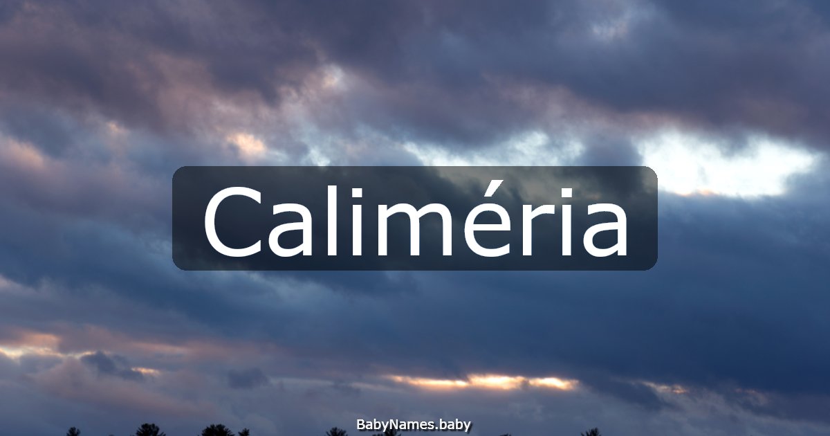Caliméria