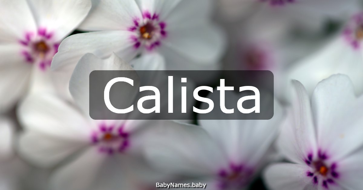 Calista