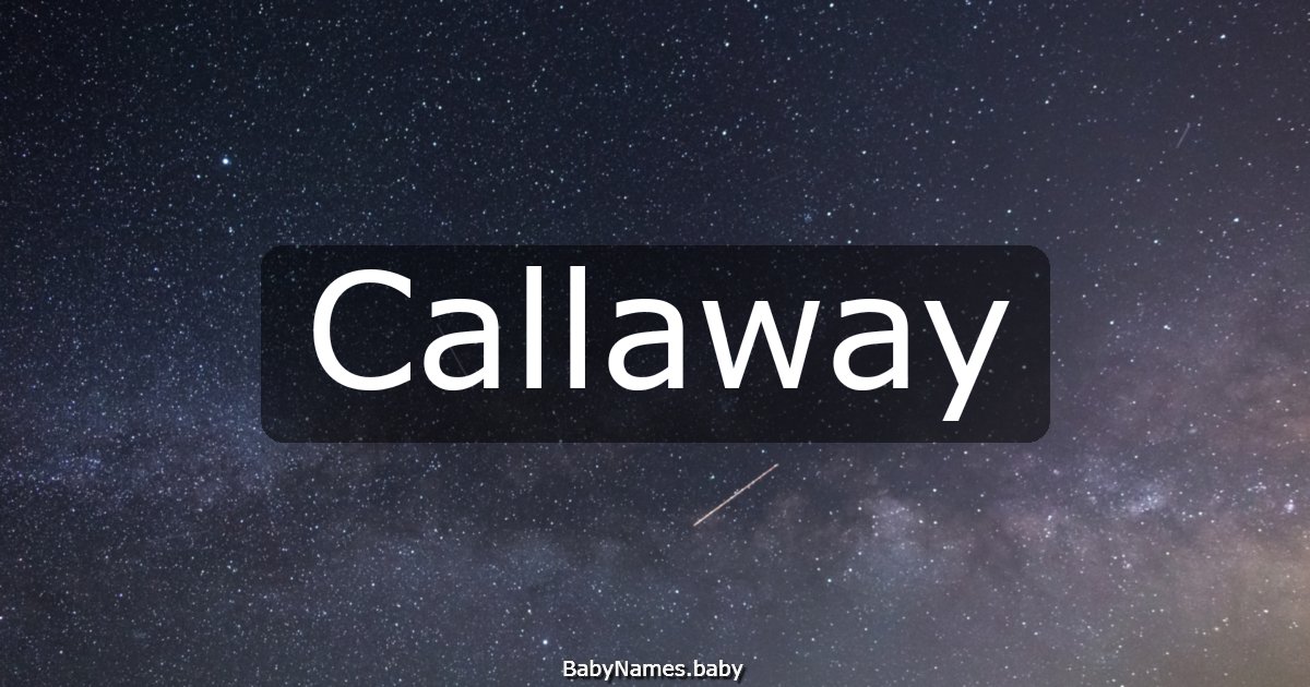 Callaway