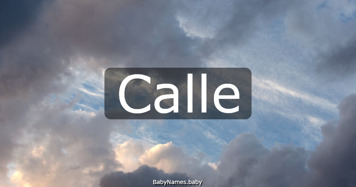 Calle