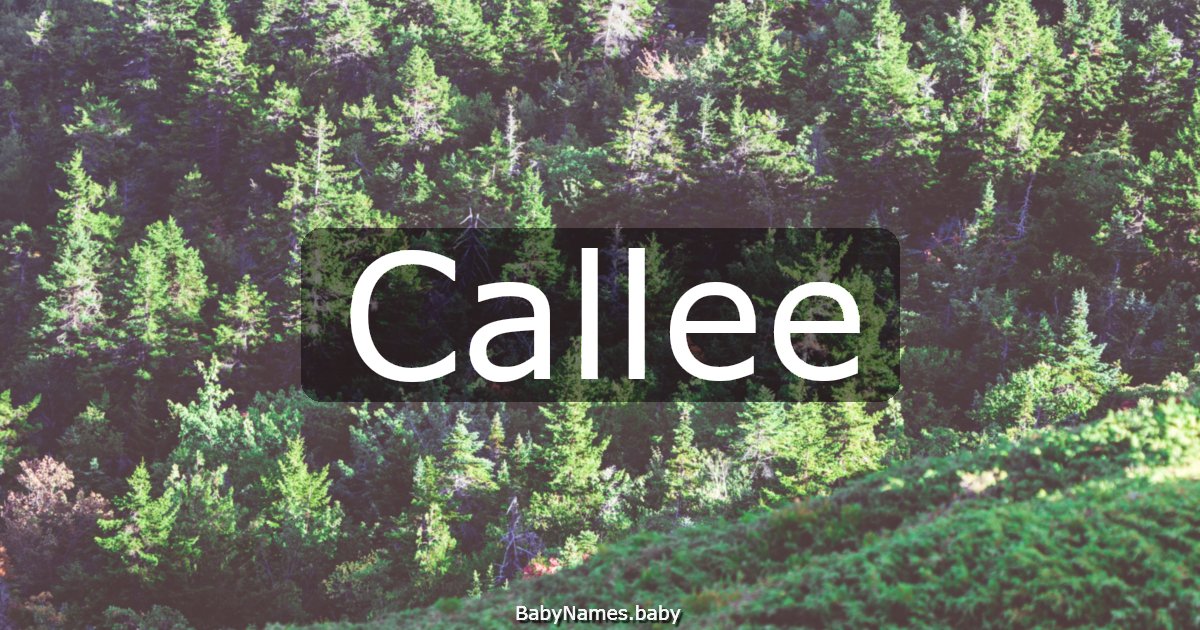 Callee