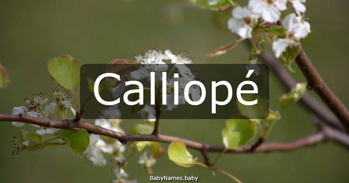 Calliopé