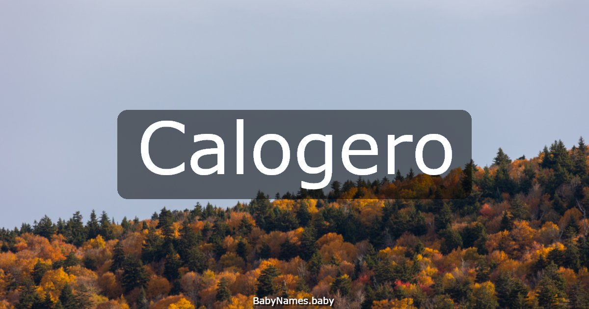 Calogero