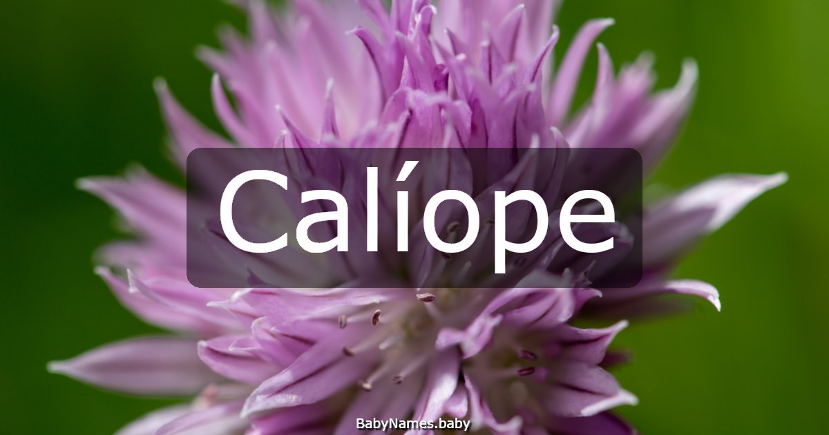Calíope