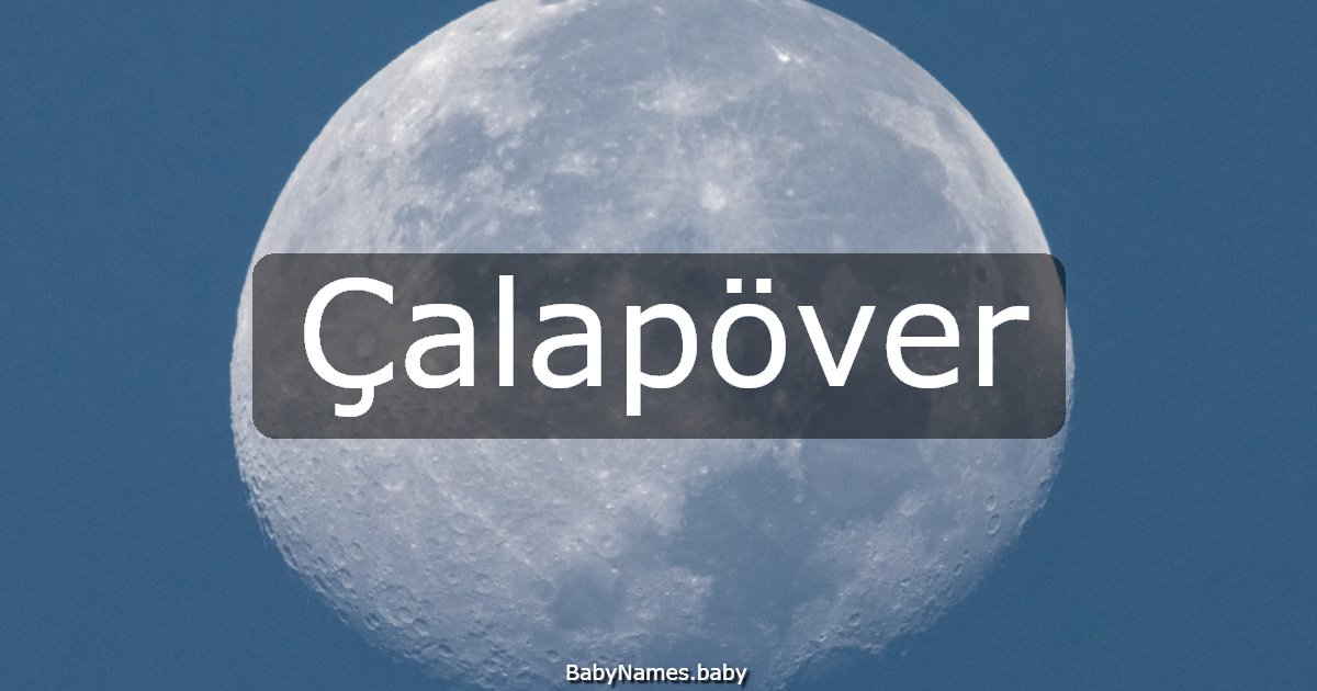 Çalapöver