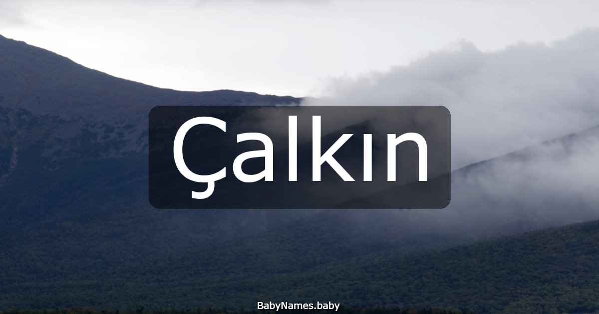 Çalkın