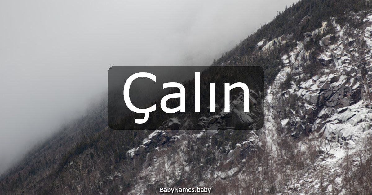 Çalın