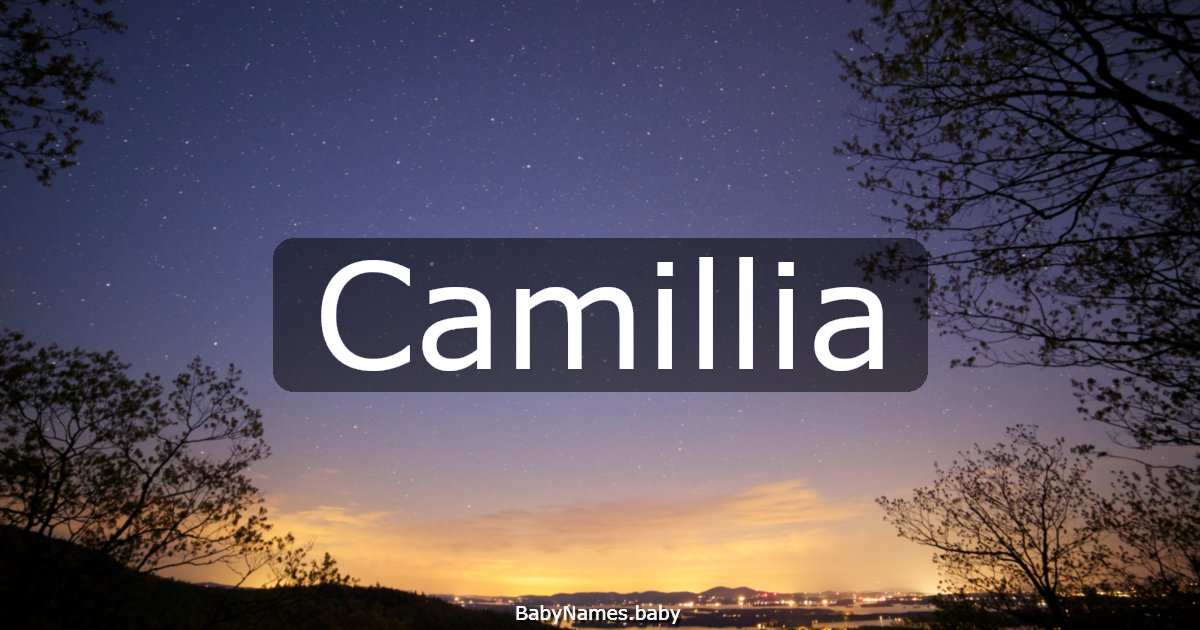 Camillia