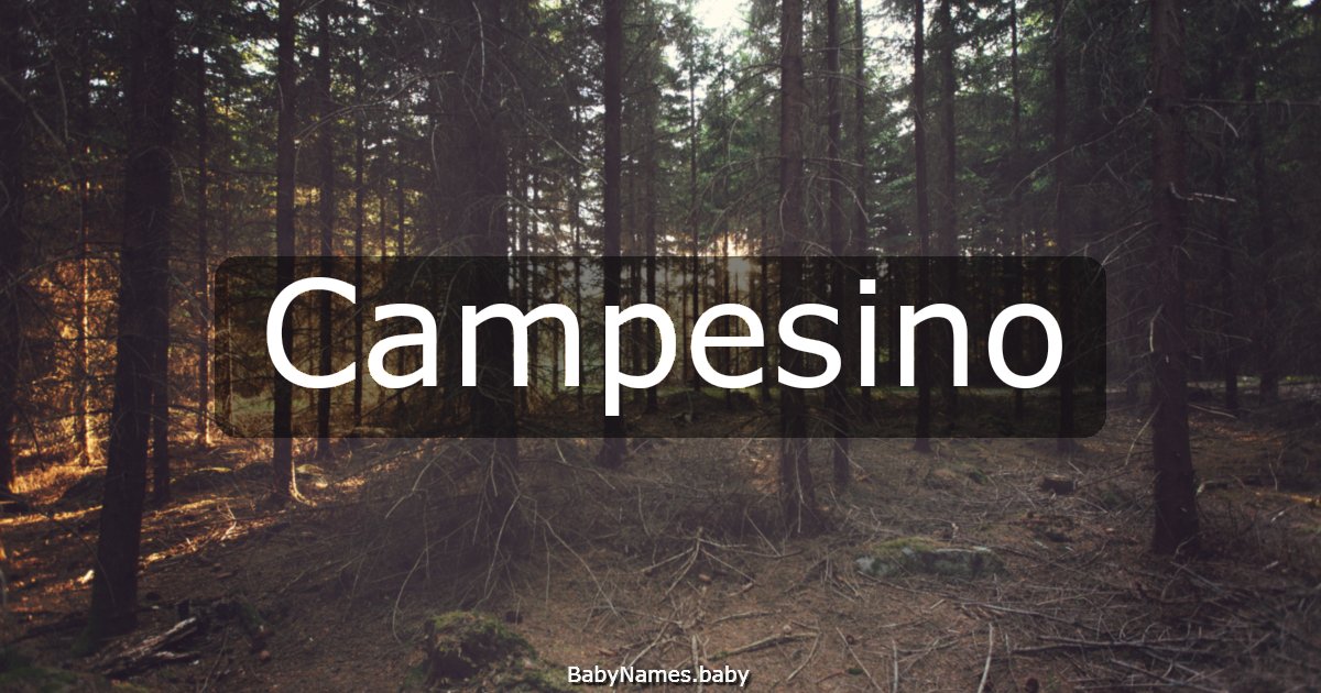 Campesino