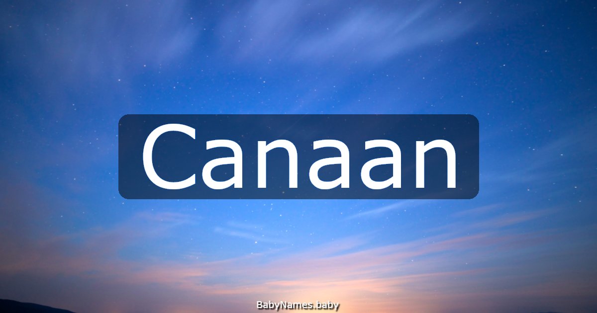 Canaan