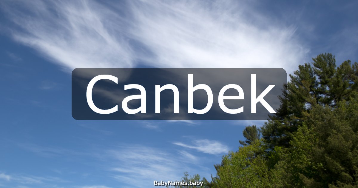 Canbek
