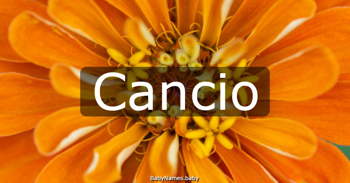 Cancio