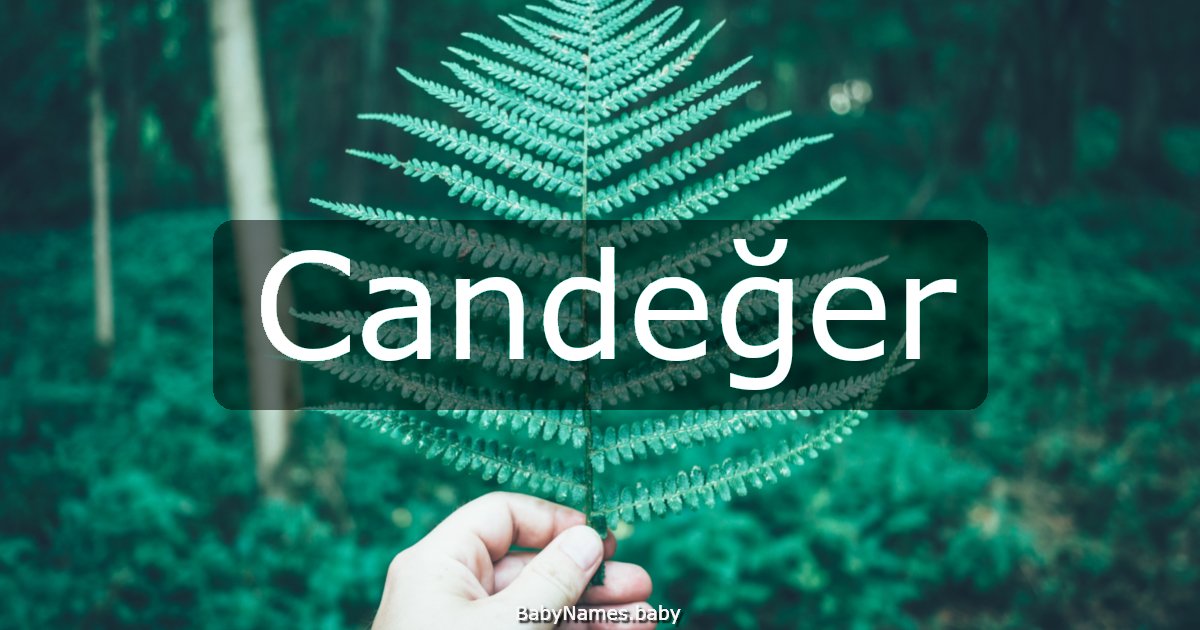 Candeğer